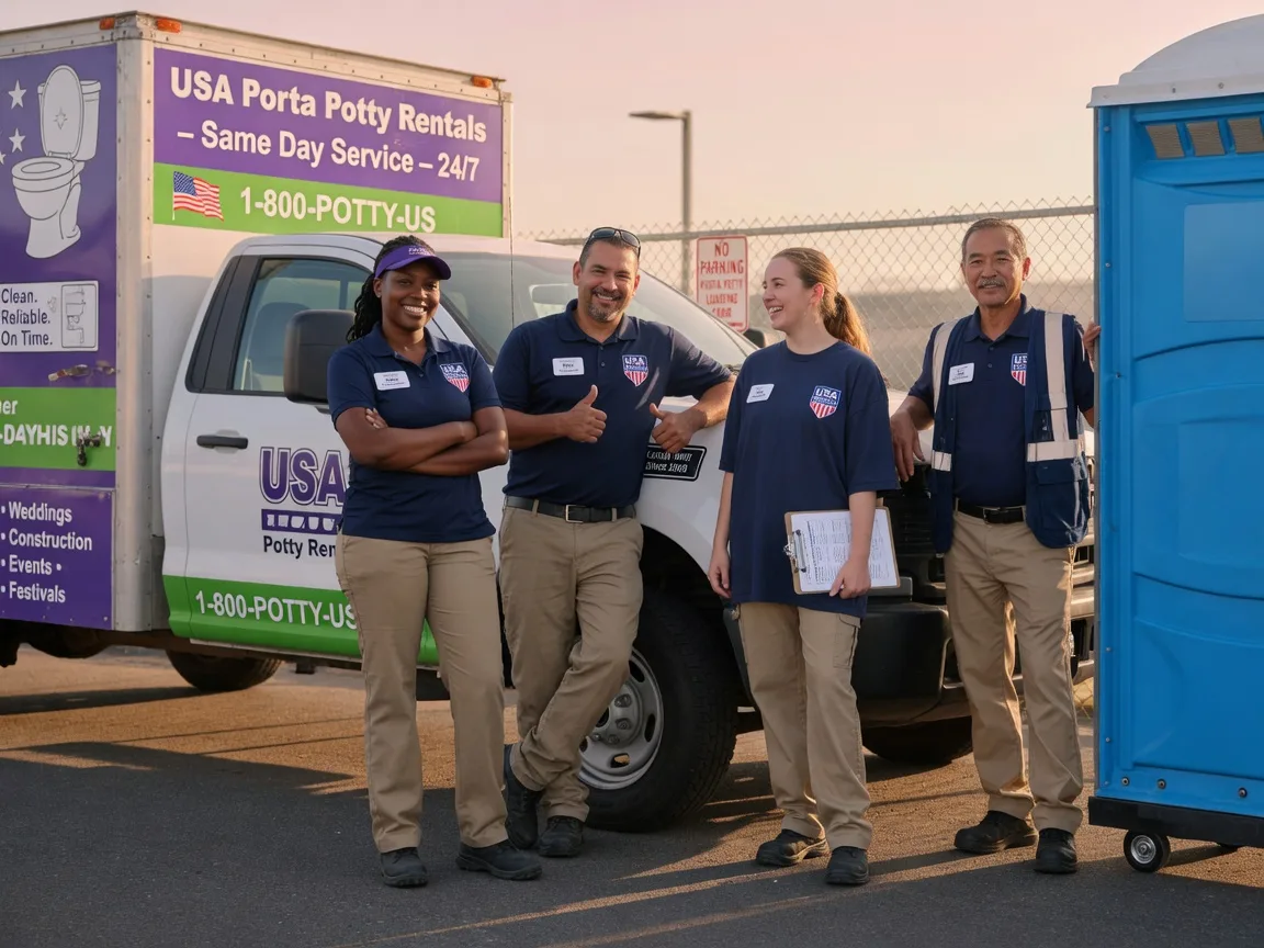 Porta Potty Rental company in Keene, CA